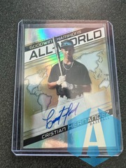 2022 UD Goodwin Champions Christian Hernandez #A-WS Parallel AUTO SP